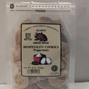 Our new peppernuts in new packaging and a redesigned label.